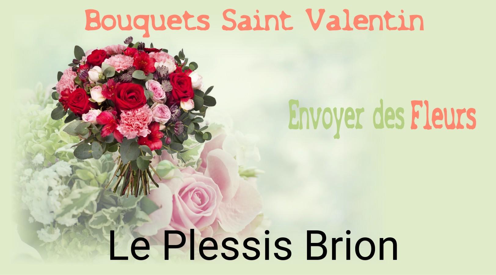 Roses de Saint-Valentin livrées à Le Plessis-Brion